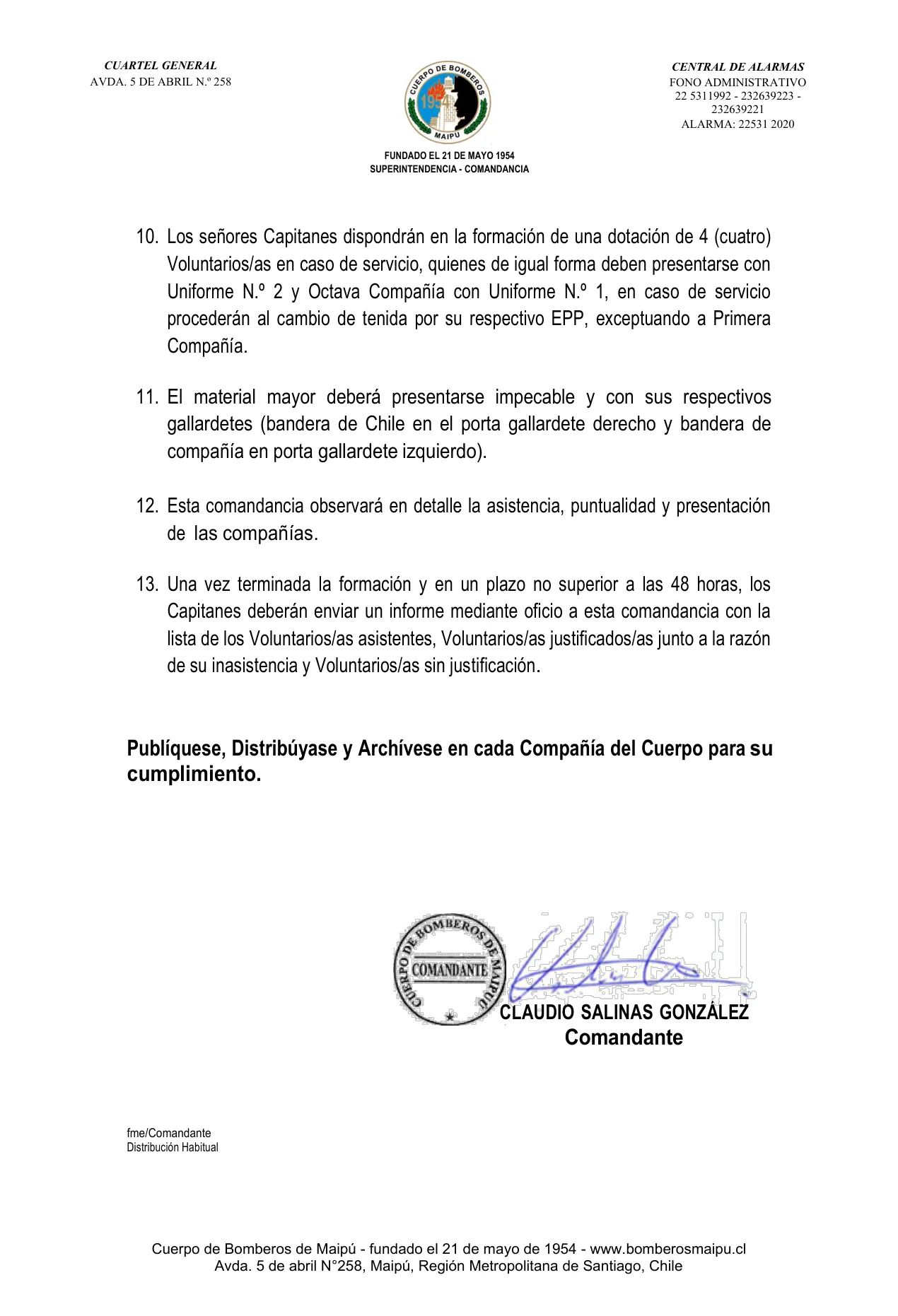 Página 2 de Orden del Día N° 2/2026