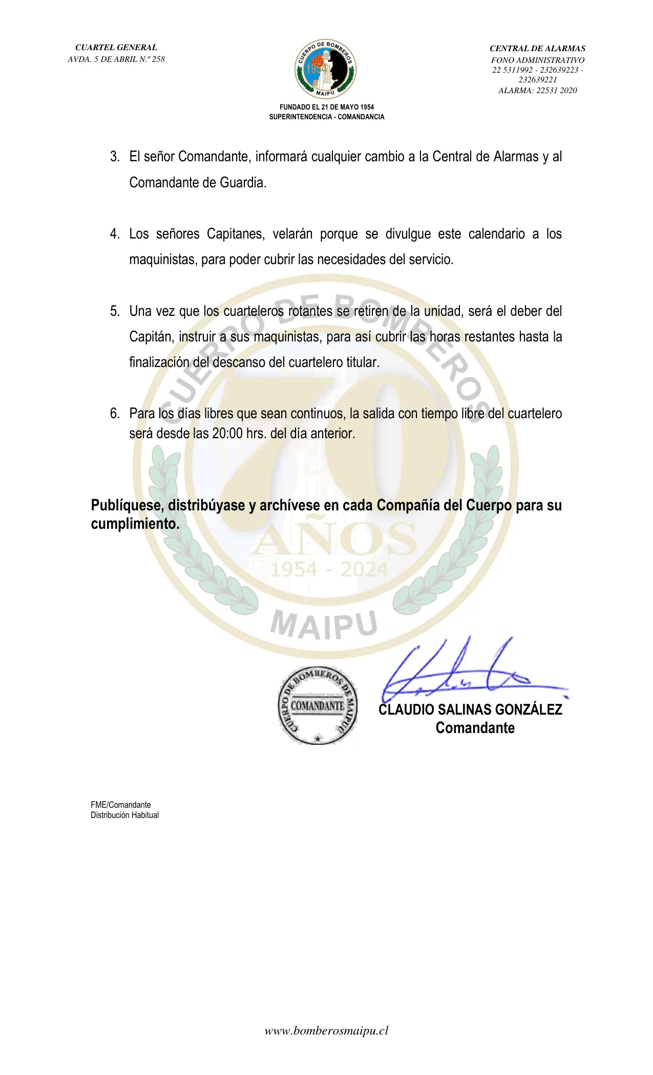 Página 2 de Orden del Día N° 50/2025