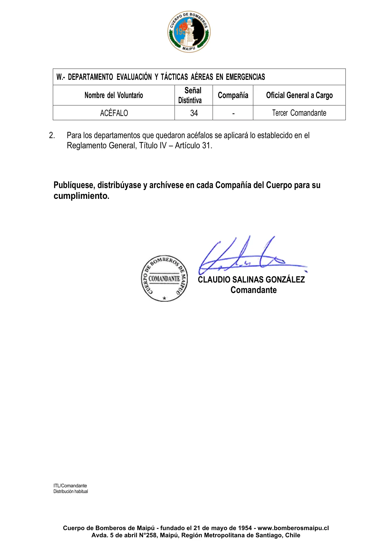 Página 5 de Orden del Día N° 11/2026