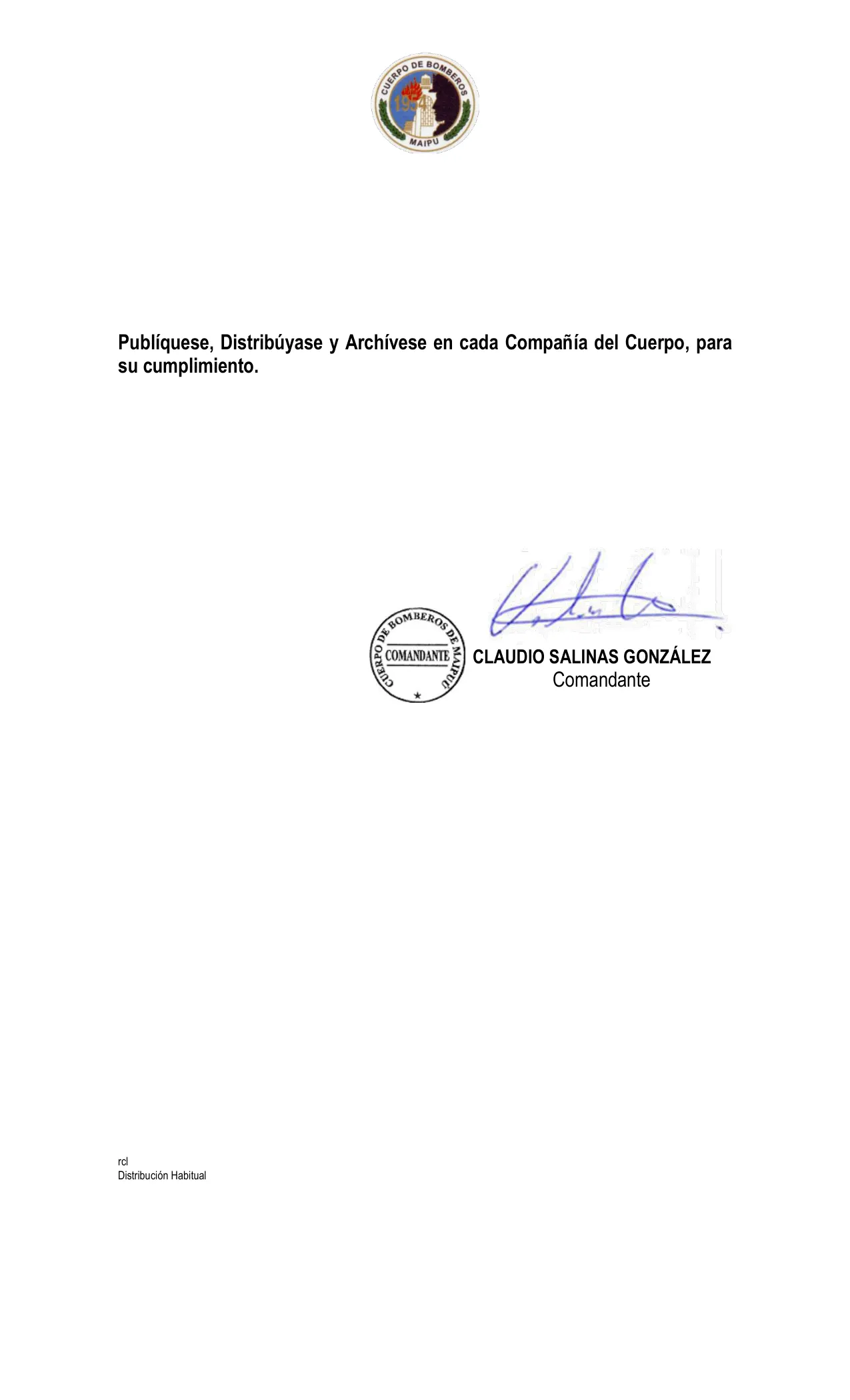 Página 2 de Orden del Día N° 128/2025