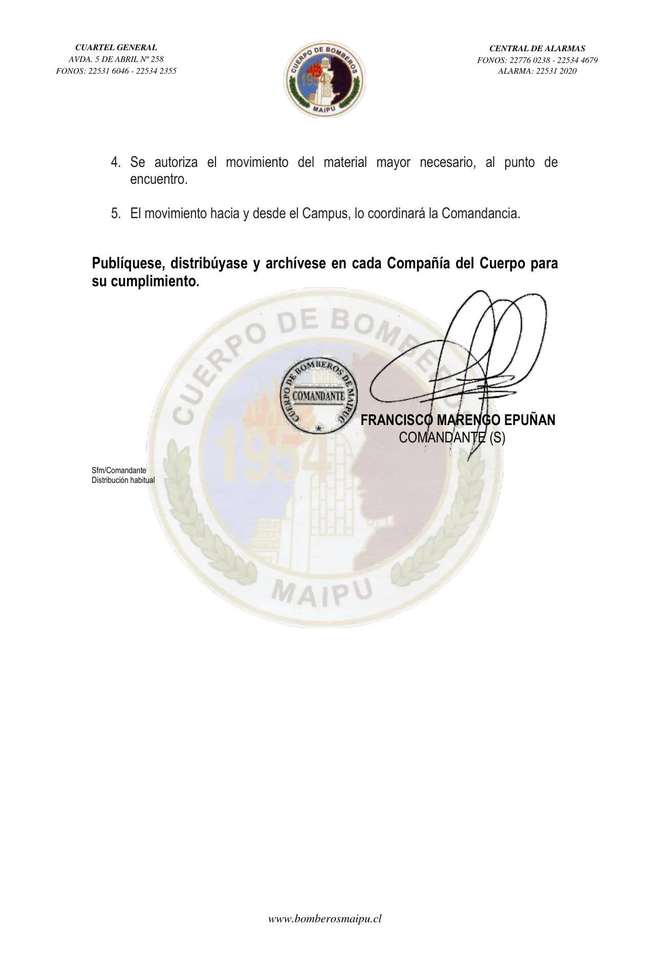 Página 3 de Orden del Día N° 99/2023