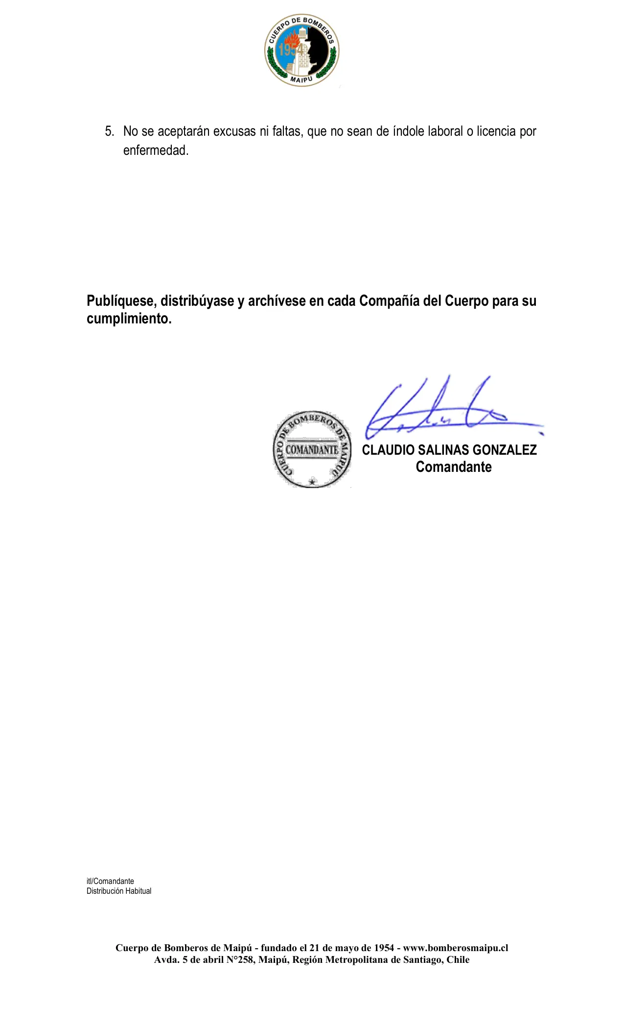 Página 2 de Orden del Día N° 16/2026