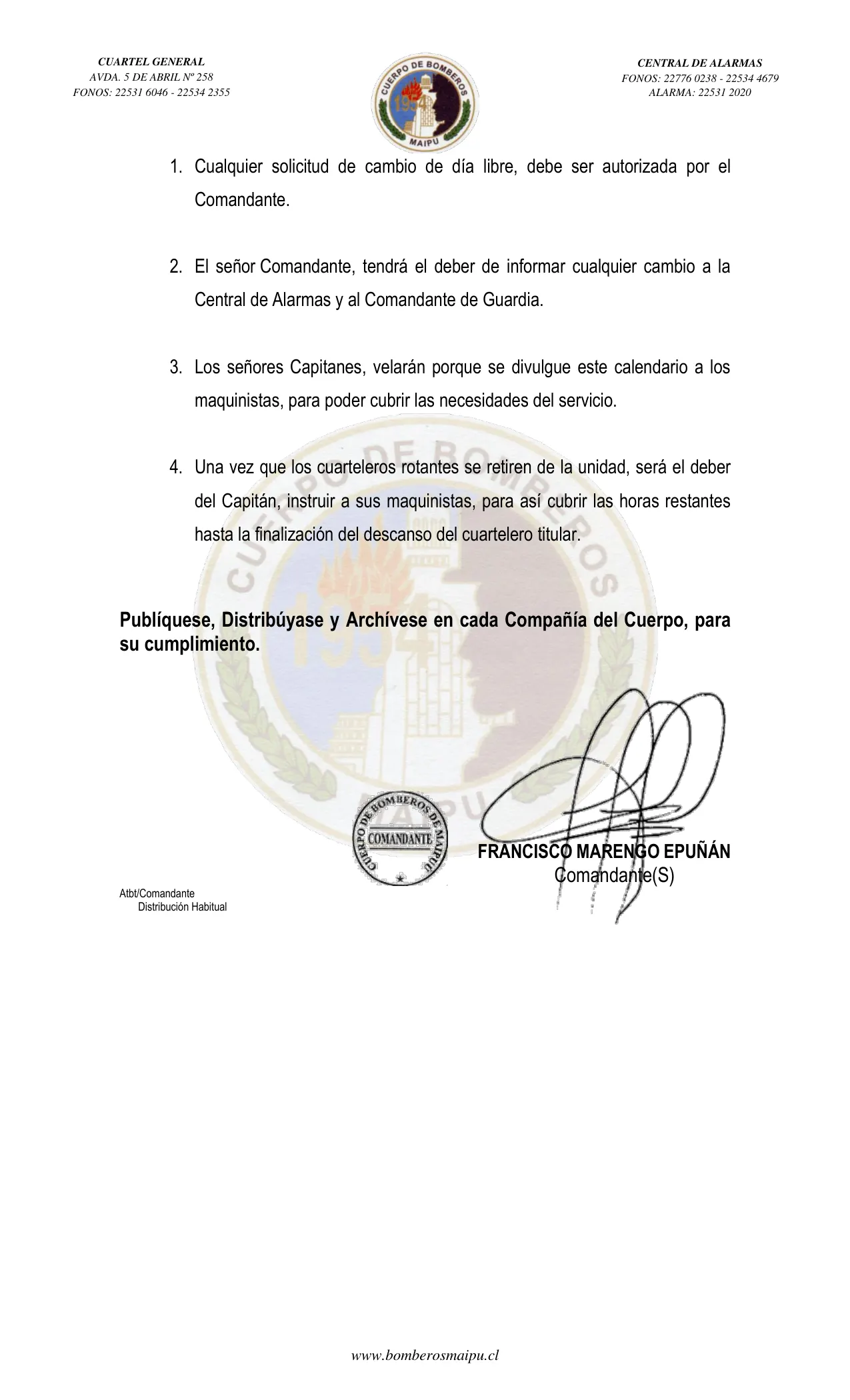 Página 2 de Orden del Día N° 9/2024