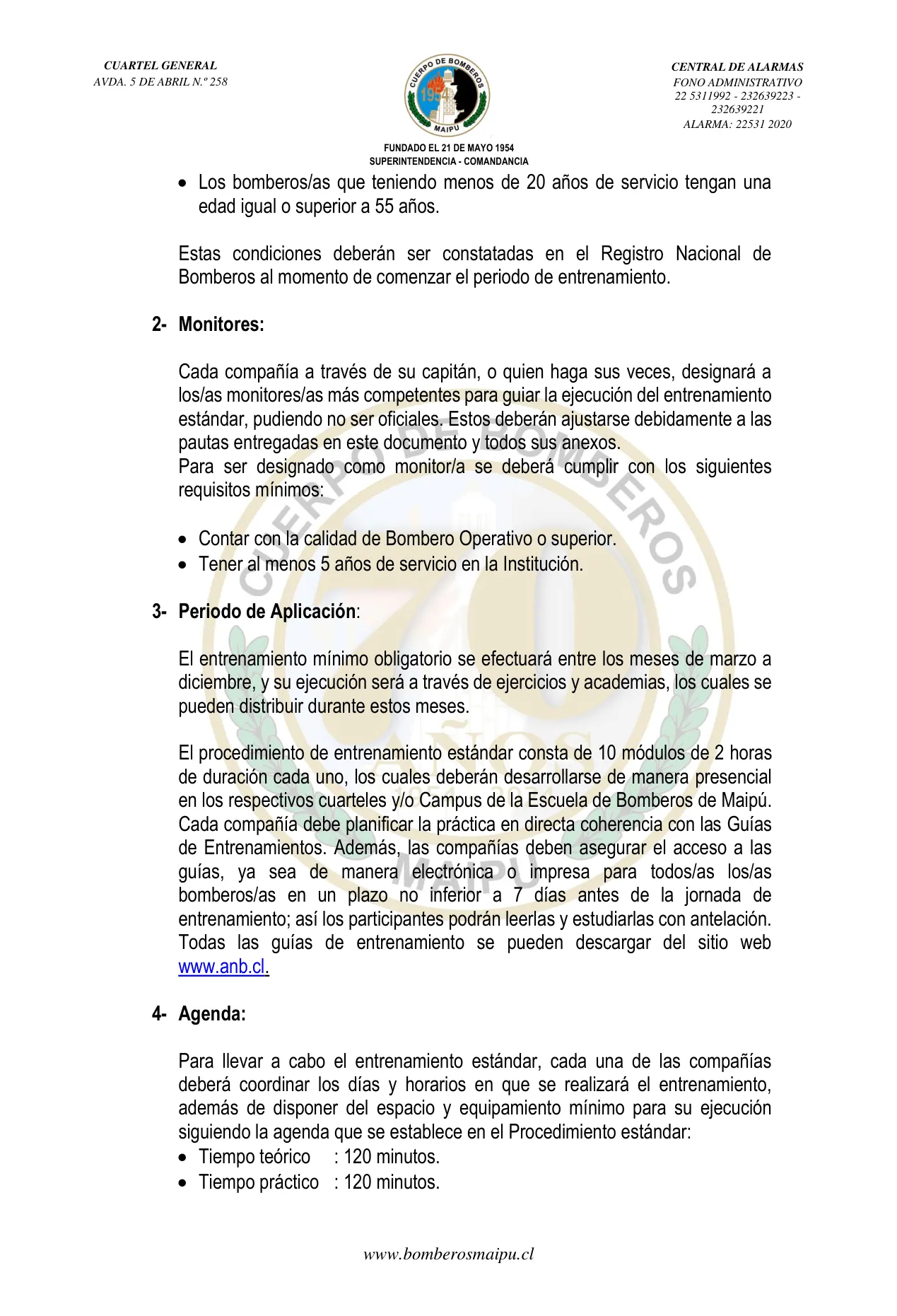Página 2 de Orden del Día N° 55/2025