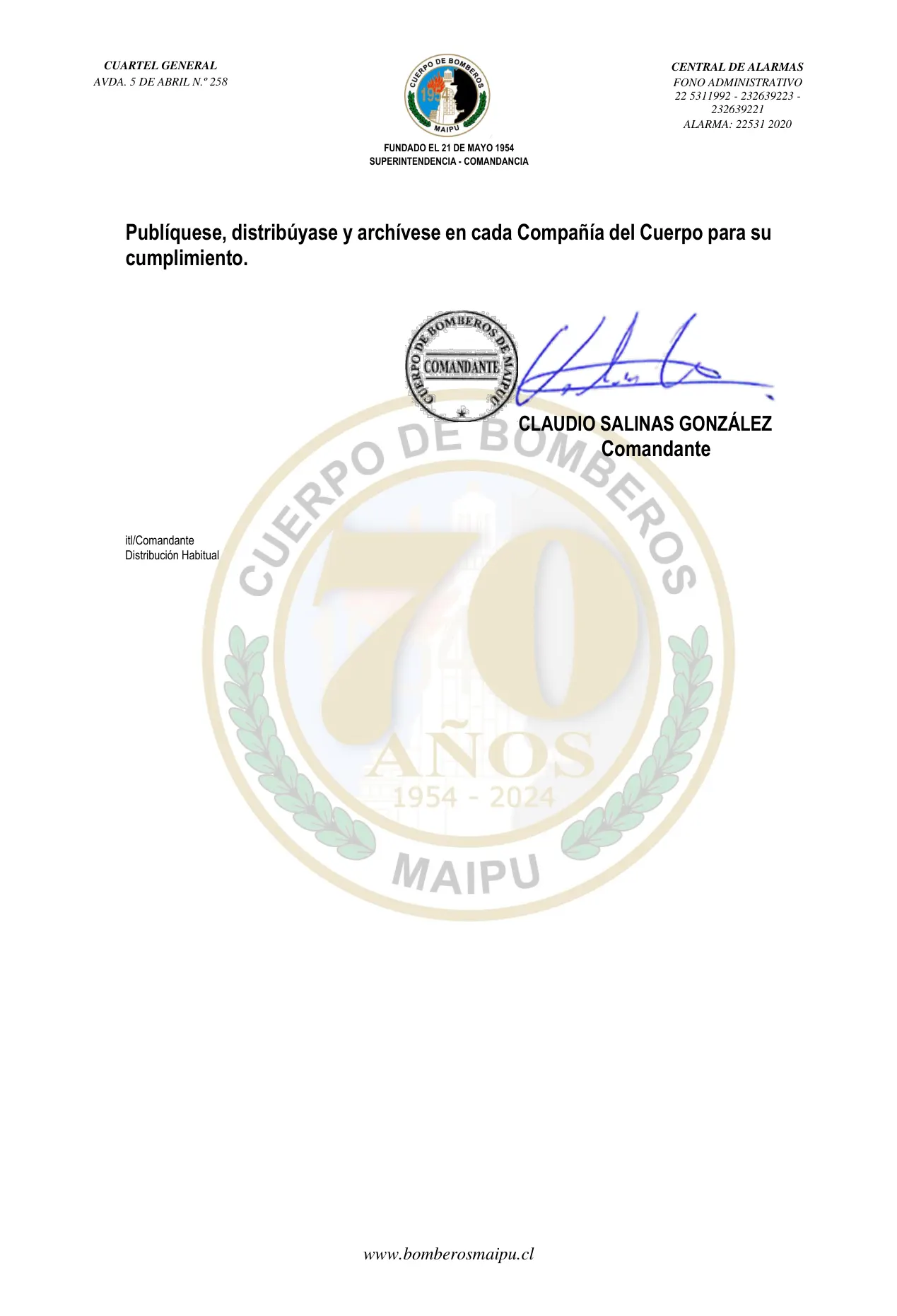Página 4 de Orden del Día N° 55/2025