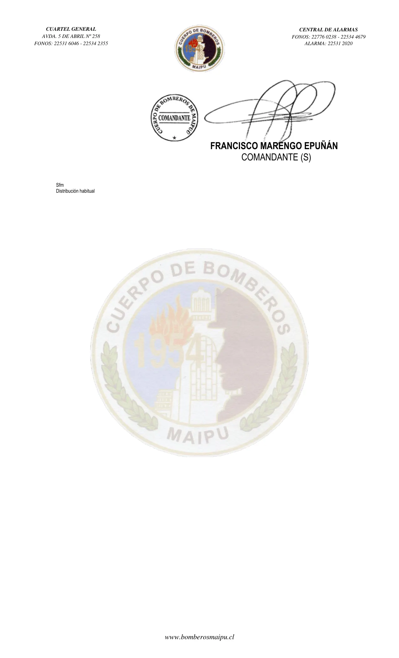 Página 2 de Orden del Día N° 20/2023