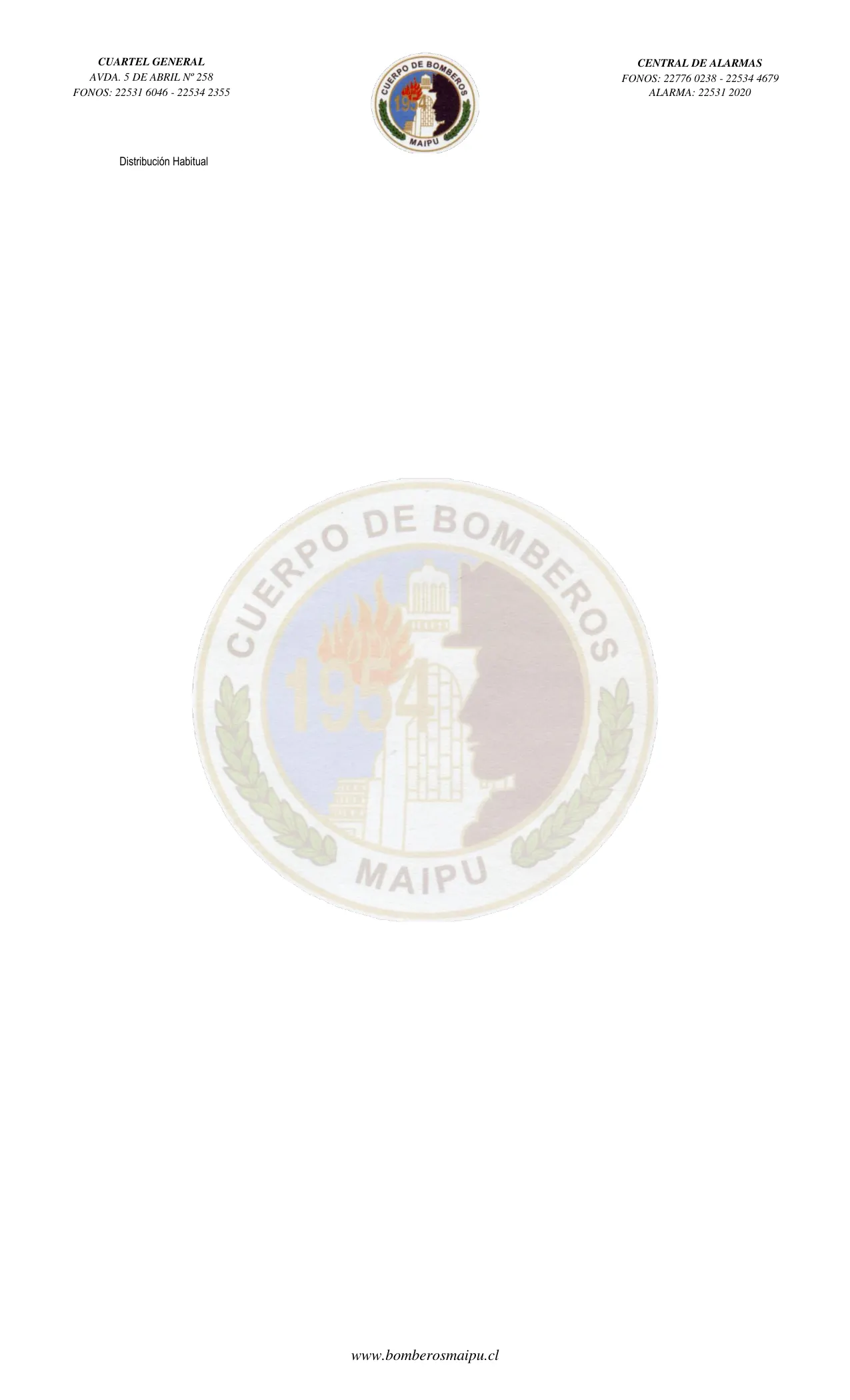 Página 2 de Orden del Día N° 6/2022