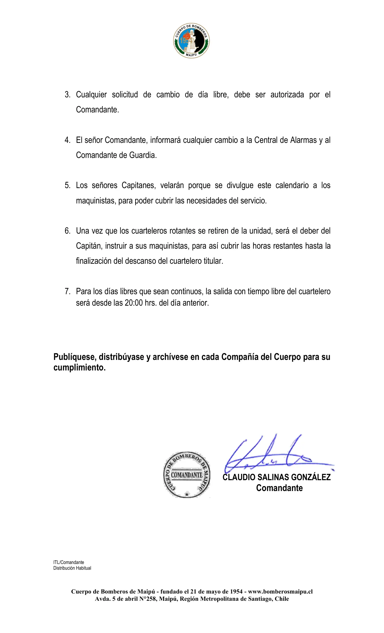 Página 2 de Orden del Día N° 160/2025