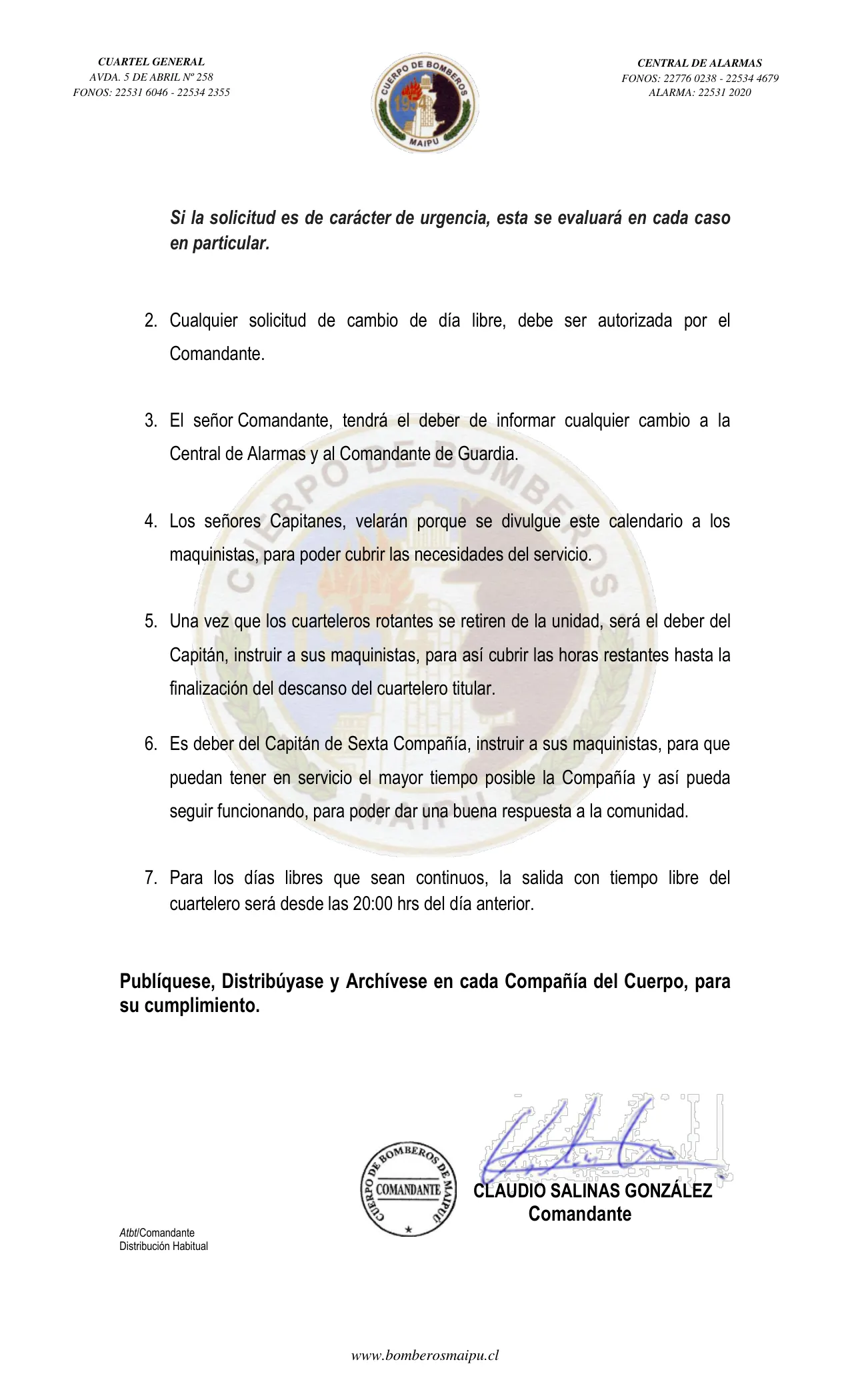 Página 2 de Orden del Día N° 33/2024