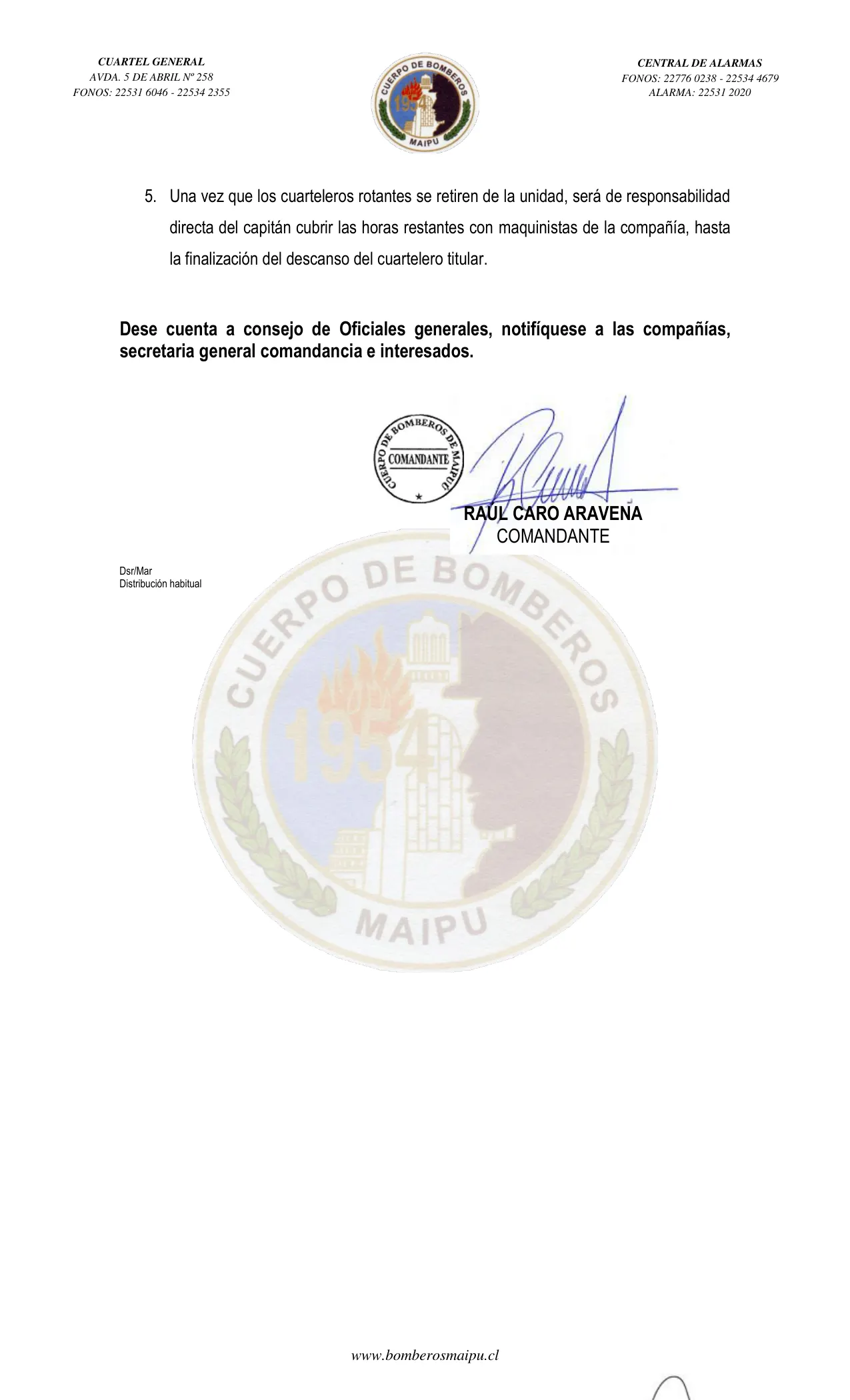 Página 2 de Orden del Día N° 82/2020