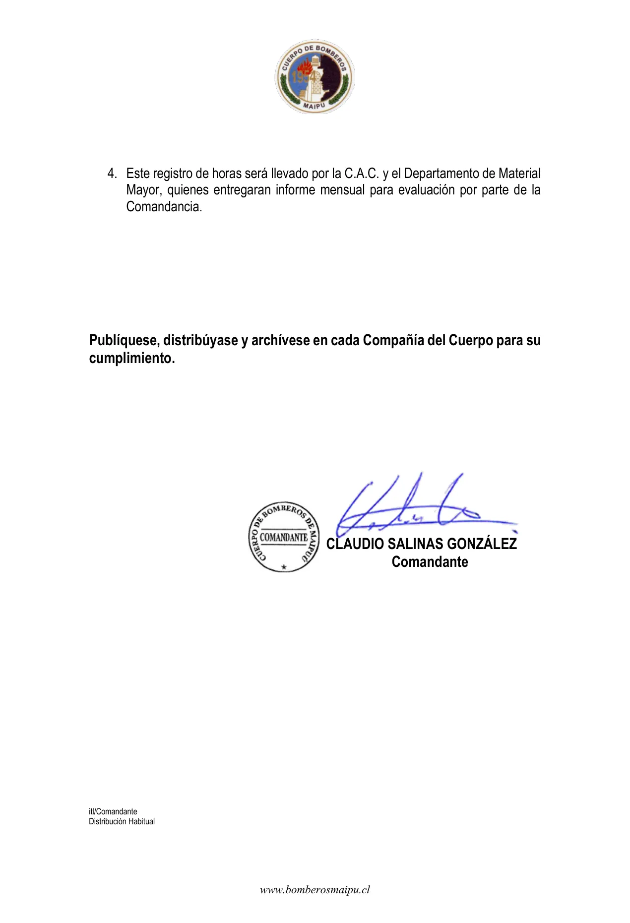 Página 4 de Orden del Día N° 156/2025