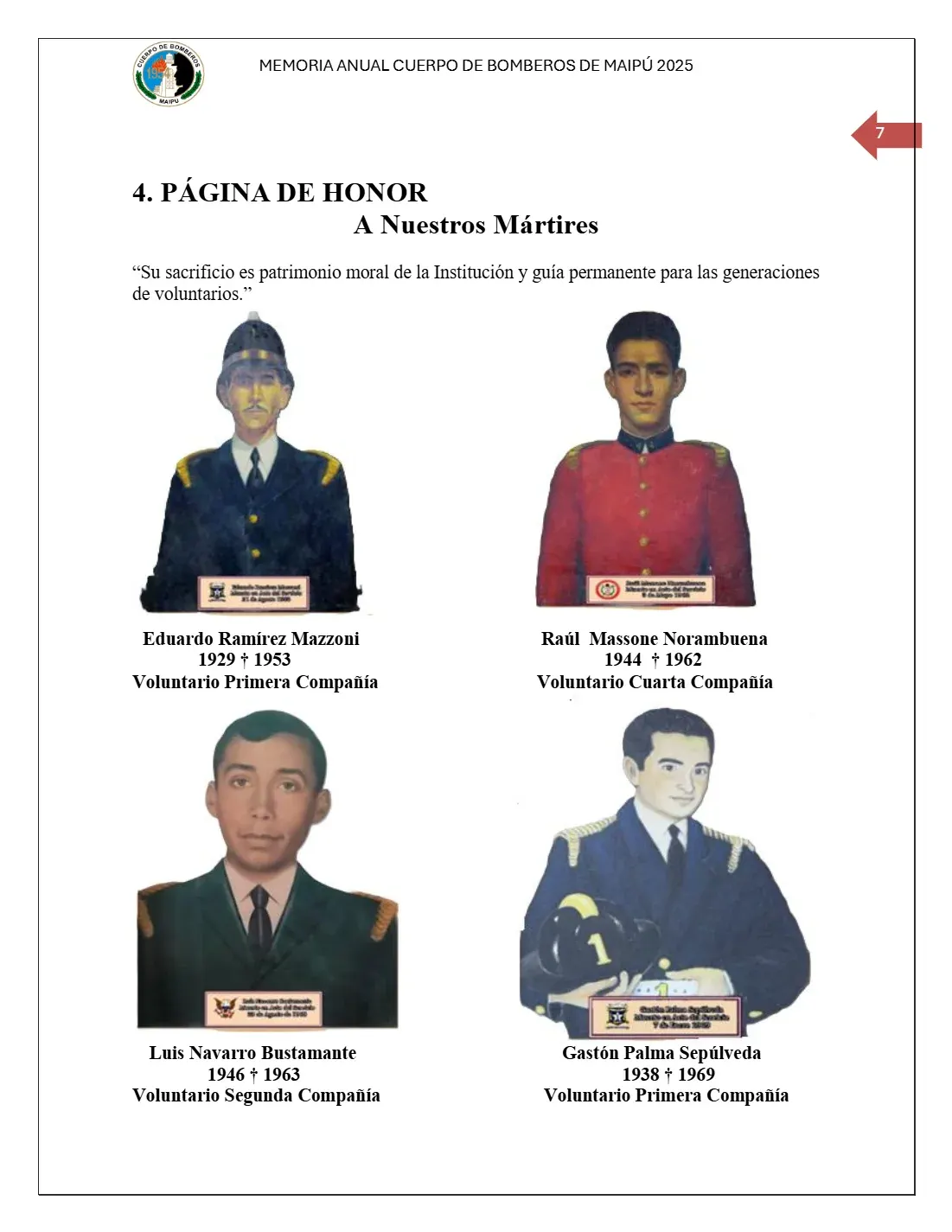 Página 7 de Memoria Anual 2025