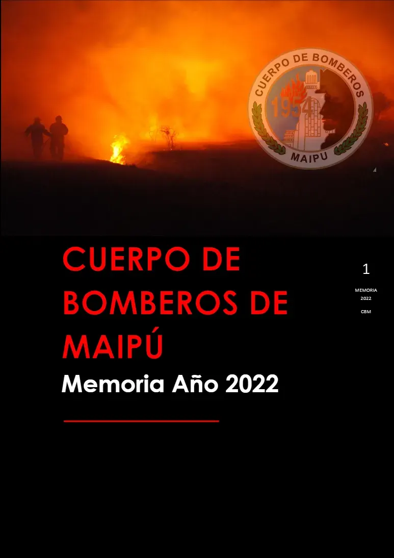 Página 1 de Memoria Anual 2022
