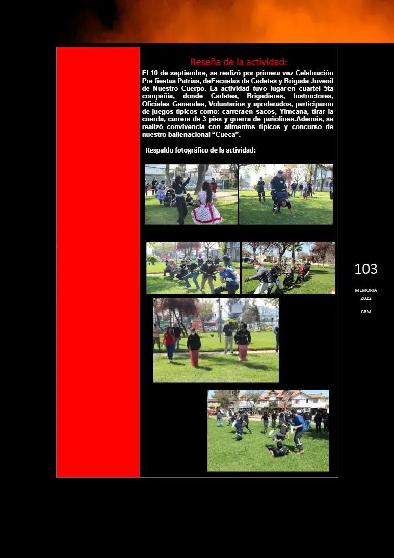 Página 103 de Memoria Anual 2022