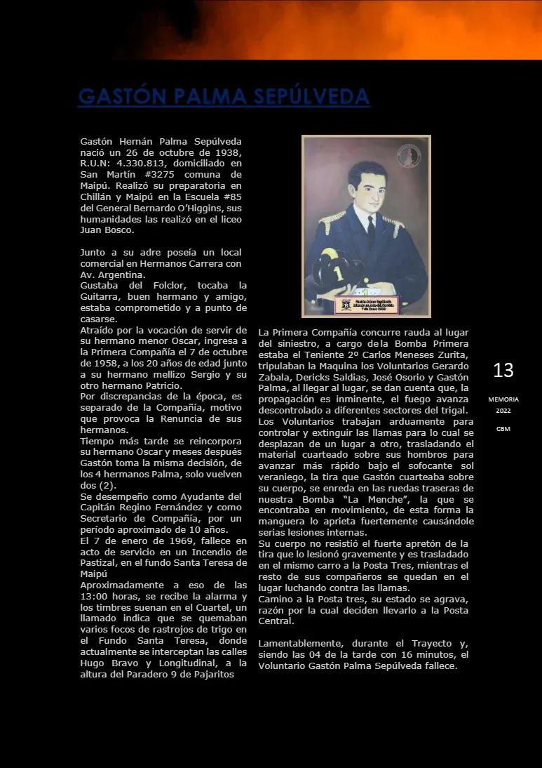 Página 13 de Memoria Anual 2022