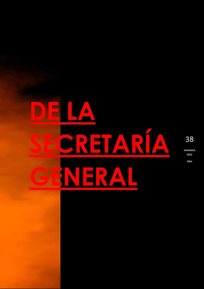 Página 38 de Memoria Anual 2022