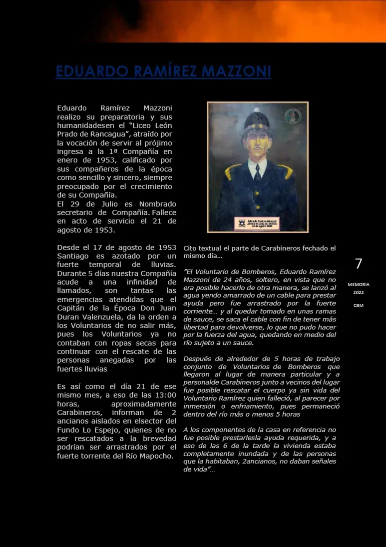 Página 7 de Memoria Anual 2022