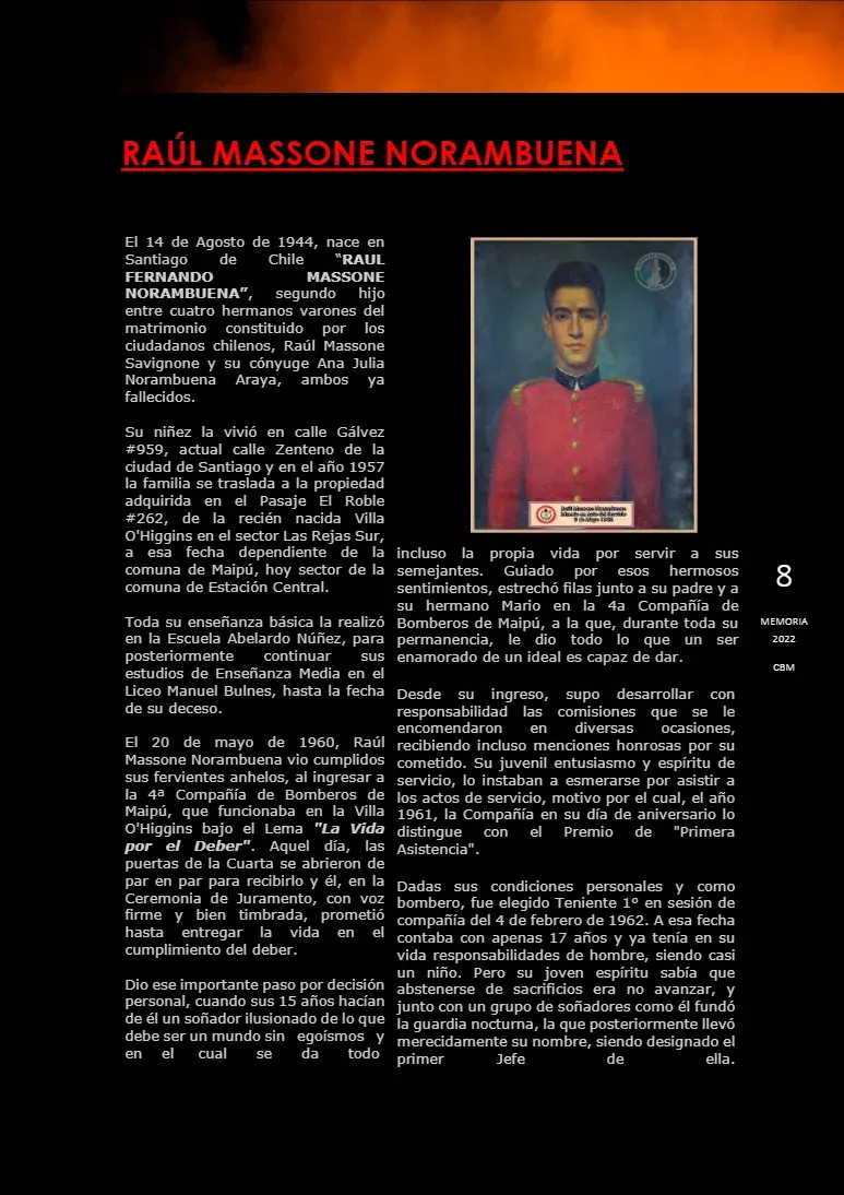 Página 8 de Memoria Anual 2022