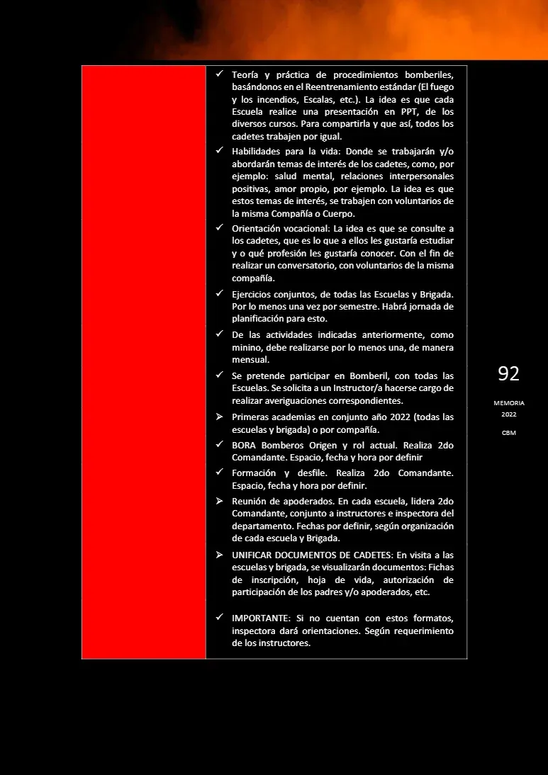 Página 92 de Memoria Anual 2022