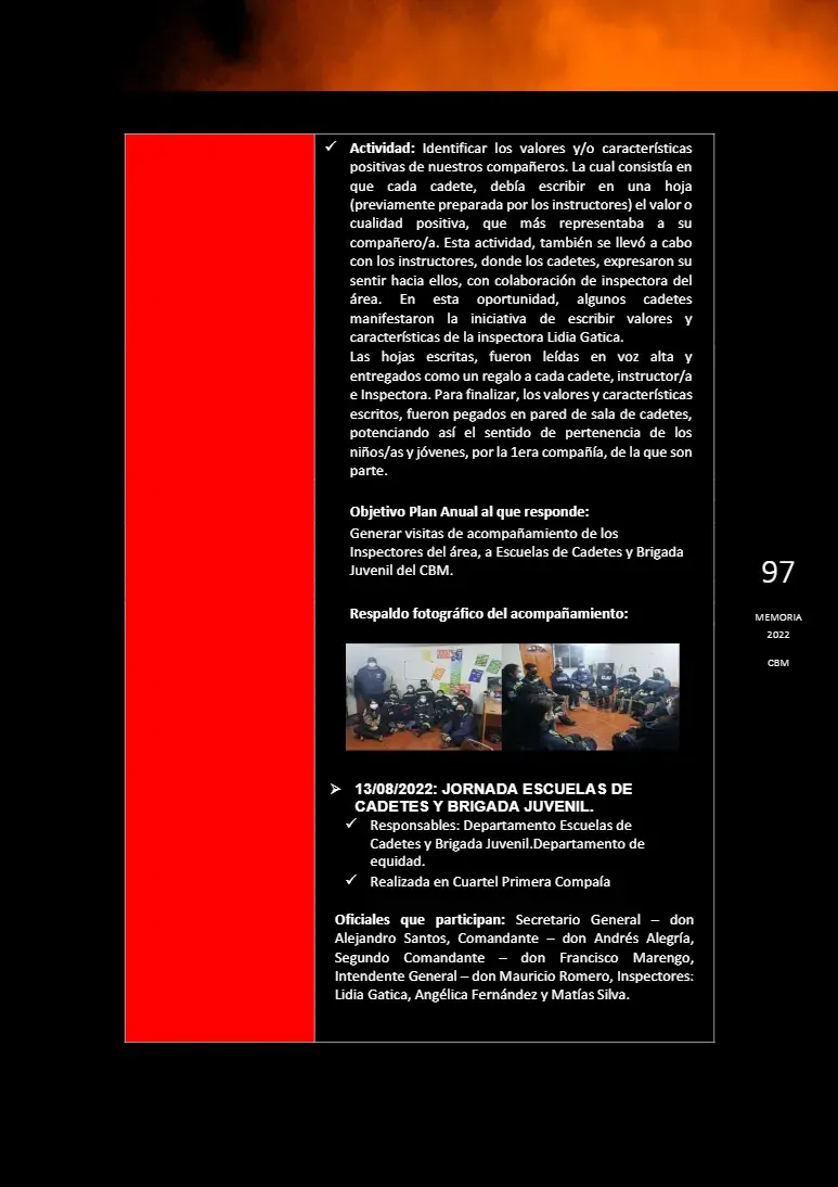 Página 97 de Memoria Anual 2022