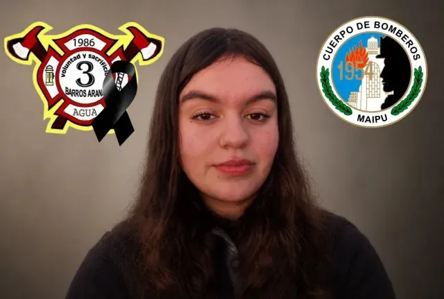 Bomberos Maipú lamenta el fallecimiento de joven Bombera