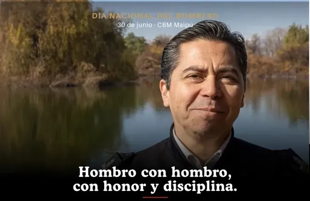 Saludo del Superintendente en el Día del Bombero