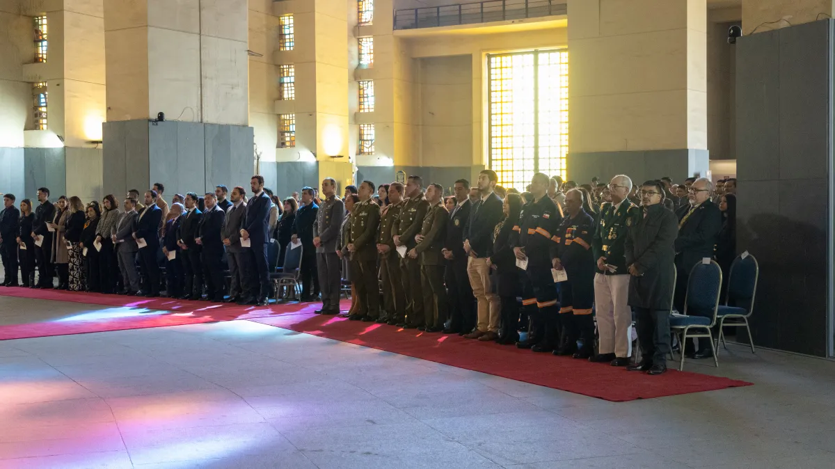 Bomberos de Maipú presente en Te Deum Ecuménico por fiestas patrias