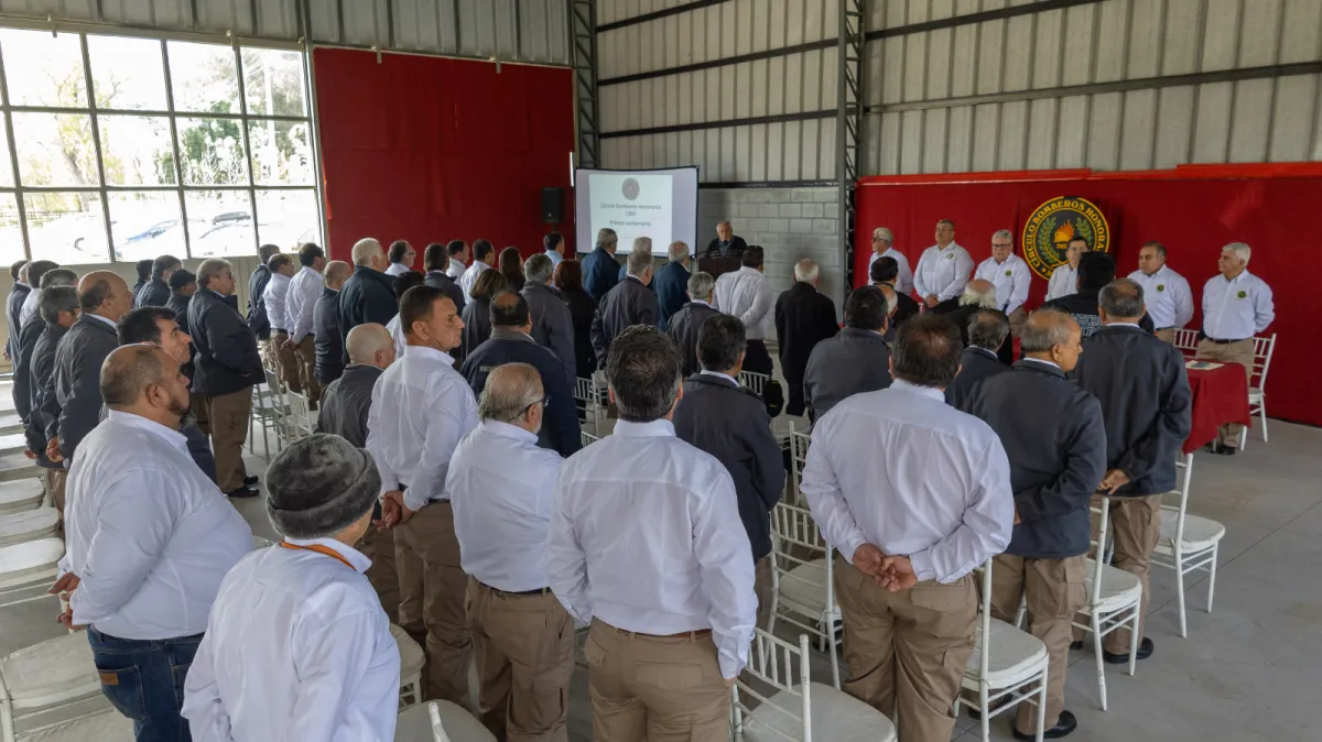Foto 1 de CIRCULO﻿ DE BOMBEROS HONORARIOS DE MAIPÚ CONMEMORÓ SU PRIMER ANIVERSARIO